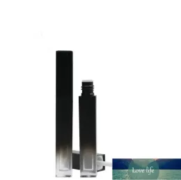 Clássico 100 peças Tubo de brilho labial preto gradiente vazio 5 ML Recipiente de brilho labial Tubo de plástico recipiente de óleo labial para maquiagem