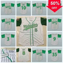 Xflsp GlaC202 Stitched 8 Kofi Evans 35 Jefferson Albert Tibbs 10 Jamal #2 #9 #3 Kekambas Baseball Jersey with ARCHA Patch and Duffy's Patches Customized