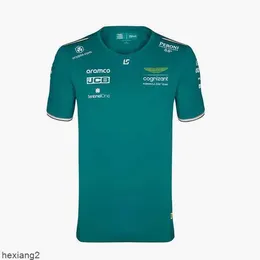 Aston Martin F1 Tshirt Takımı İspanyol Yarış Sürücüsü Fernando Alonso ve Gezin