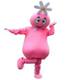 2018 High quality Yo Gabba Gabba Foofa Mascot Adult Costume Character Adult Outfit school mascot direct selling Halloween Costume4828019
