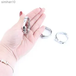 DIY tankar manlig justerbar metall penis ring rostfritt stål penis träning kuk ring manlig kyskhet sex leksaker penis bår övning l230518