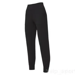 Lu Align Lu Woman Casual Sweatpants Yogas tränar Sport Pant Athletic Pockets Trousers Swift Speed ​​Wunder Train Workout Full Length Fitness Outdoor