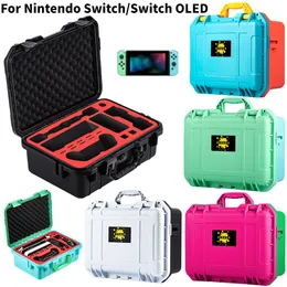 Bags For Nintendo Switch Switch OLED Portable Luxry Bag Explosionproof Box Travel Handbag Hard Shell Carrying Case Game Accessorie