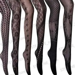 Sexy Socks DOIAESKV Women Bodystocking Sexy Lingerie Pantyhose Erotic Lingerie Body Stockings Of Large Size Tights Plus Size Women Tights T230603