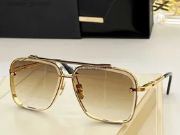 A DITA SUNGLASSES Mach Six Top Luxury High Quality Brand Designer Solglasögon för män Kvinnor Ny Selling World Famous Fashion Show Italian Sun Glasses Eye Glass With Box