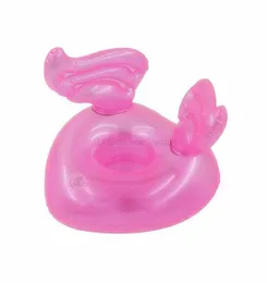 27 Style Olika djurfruktform Pool Paty Bar Drink Cup Mat Fashion Water Floating Float Swim Pool Swan Flamingo Cup Holder Toy