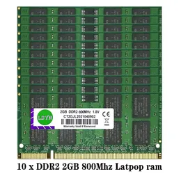 RAMS 20 GB (2GBX10) PC26400S PC25300S DDR2 667MHz 800 MHz 204Pin 1,8 -V -Blau -Sodimm Ram -Laptop Speicher Großhandelspreis