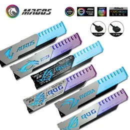 Osobisko karty Grafika/Karta graficzna Obsługa wspornika Asus MSI Gigabyte ASROCK 5V Argb M/B Aura 3pin/4pin Sync 275*50*8mm