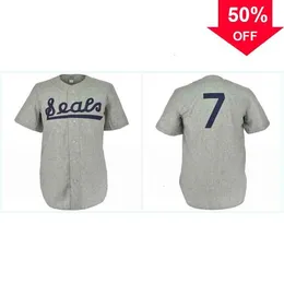 Xflsp GlaA3740 San Francisco Seals 1957 Road Jersey Any Player or Number Stitch Sewn All Stitched High Quality Baseball Jerseys