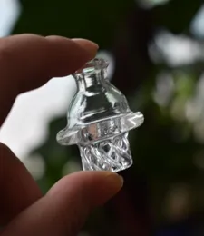 2019 Novo 25mm Quartz Banger Nail com Spinning Carb Cap Dabber Glass Bongs Dab banger térmico unha boné sem domo unhas dabber bong2893102
