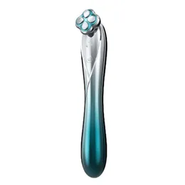 Massager 2021 Massager Eye Anti Wrinkle Vibrator RF EMS Masaż oka Instrument Pen Aparatus Wand z cieplnym urządzeniem do urody twarzy