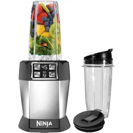 Nutri Ninja persoonlijke blender met Auto iQ, 1000 watt, 2 to-go-bekers, BL480D
