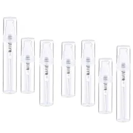Perfume Bottle 100Pcs Mini Plastic Spray 2ml l 5ml 8ml 10ml Parfume Bootle Refillable Vial Empty Cosmetic Container 230602