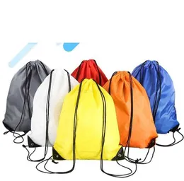 outdoor sports travel storage shoulder bags fasjion design Drawstring Duffle Bag beach toy pouches yoga fitness shoes clothes backpacks