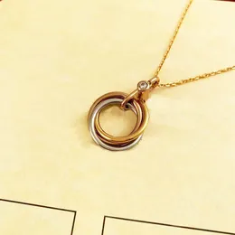 gold chain men Sterling Silver jewelry couple love statement necklaces womens gothic style rose Plate Brass chains chain men Designer Jewelry diamond pendant