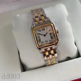 Wodoodporne damskie zegarek męskie zegarki designerskie zegarki ze stali nierdzewnej importowane 50 metrów srebrna platowana kwarcowa ulica Diamond Square zegarek SB002 C23