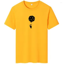 Men's T Shirts Y2k Shirt For Men 2023 Summer Cotton T-shirt O-neck Short-sleeved Tee Emo Harajuku Printing Anime Clothing