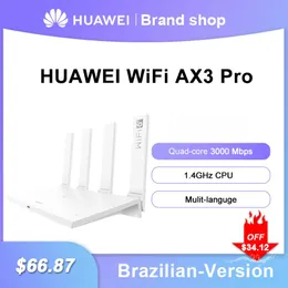 Routers Huawei WiFi AX3 Pro quadcore AX3 dualcore router WiFi 6+ 3000Mbps 2.4GHz 5GHz dualband gigabit rate WIFI wireless router