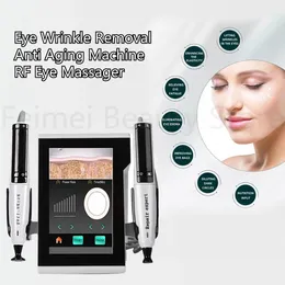 Massager Smart RF Magic Eye Ta bort rynkor Antiagin Skin åtdragning Guld Eye Lifting Eye Care Massager Skin åtdragande skönhetsmaskin