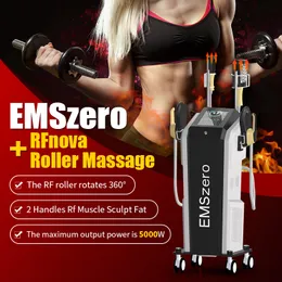 Roller 14 Tesla Emszero RF Ekipman 6000W Neo Hi-EMT Makine Stimülatörü Kas Vücudu Heykel Salon Yağsız kalça Emslim