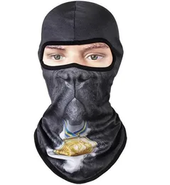 Hot 3D Animal Active Outdoor Sports Bicycle Cycling Motorcycle Masks Ski Hood Hat Veil Balaclava UV Protect Full Face Mask