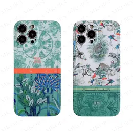 Fashion Carriage Soft TPU Phone Case for iPhone 14 13 12 Pro Max 11 X Xs Xr Matte Back Trendy Print Back Shell Cover