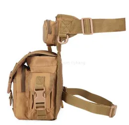 Outdoor Canvas Waist Thigh Drop Leg Bag Tactical Army Motorcycle Riding Hip Fanny Pack Portable Molle multifunction sports waistbag Oxford Durable packs
