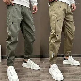 Men's Pants 2023 Spring And Autumn Men's Casual Fashion Talent Versatile Slim Fit Leggings Close-up Sweatpants
