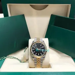 Lüks Holluwatch Yepyeni Erkekler Otomatik Saatler Datejust Otomatik Çelik Sarı Altın Erkek Jübile Bilezik İzle 126333