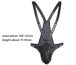 Bib Thierry Bondage Man briefs with removeable Cock Cage Erotic Chastity Device Harness Restraint for Adults games strap on V 21076939583