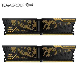 Rams Teamgroup TFORCE VulCan TUF Gaming Alliance 8GB DDR4 DRAM 3200MHz (PC425600) CL16 MEMÓRIA DE MEMÓRIA DE MEMÓRIA DE ÁNIMABILIDADE