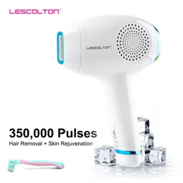 Epilator Lescolton IPL Ice Cool Pulse Light Laser Hair Removal Machine Electric For Face Bikini Ta bort Permanent 230602