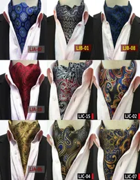 New Paisley Cravat Casual Men Ties British Style Cravat Gentleman Silk Neck Ties Suit Scarves High Quality Fashion Handmade Neckti8038081