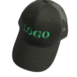Whole Mesh 10PCSLOT Personalized Snapback Cap Custom Baseball Hat trucker cap Adult Children size Embroidery Logo Text7232478