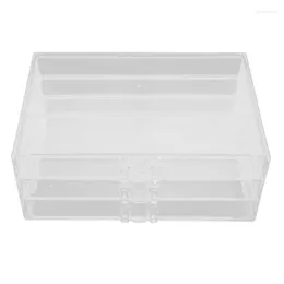 Jewelry Pouches Earring Storage Box Acrylic Case Removable Clear Rustproof Easily Find Your Items Space Saving With Lid For