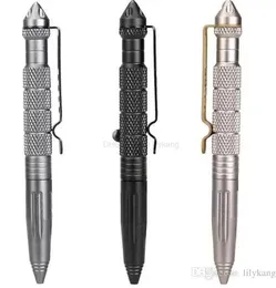 Multipurpose Tactical Pen Self - Defense Cooyoo Aviation Aluminium Anti -Scid Portable Penns for Travel Camping Handing Survival Tool Alkingline