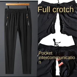 Pants Men's Pants Work Pants Full Double Zipper Open Crotch Pants Men's Sports Pants Fun Street Men's Convenience Without Taking Off