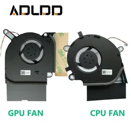 Pads Laptop CPU GPU Cooling Fan Cooler Radiator för Asus Rog Strix G731 G731G G731GV G731GW EV106T G731GU G731GT