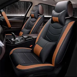 カーシートカバーカバーSsangyongのフラッシュマットレザーカバーCorando Rexton Actyon議長Kyron Wearproof Carpetsスタイリング