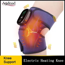 Massager Electric Heating Therapy Knee Massager Shoulder Physiotherapy Leg Arthritis Elbow Joint Pain Relief Warm Wrap Knee Pad Massage