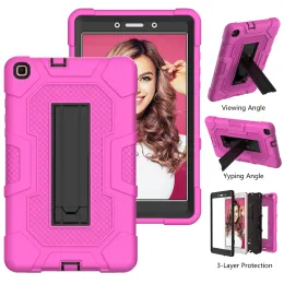 SM-T290 case 8.0"inch T290 T295 Silicon shockproof tablet Stand Capa Cover Galaxy Tab A 8.0 SM-T290 FOR SAMSUNG