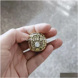 Cluster-Ringe, modisches Souvenir, 1973 Alabama Crimson Tide National Championship, Taschenteile, Drop-Lieferung, Schmuck, Dhtfn