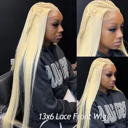 613 Honey Blonde Color Brazillian Straight 13x6 HD Lace Front Human Hair Wigs Ormbre Lace Frontal Wigs for Black Women