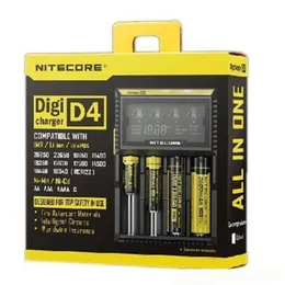 100 Nitecore D4 Universal Charger for 18650 16340 26650 14500 22650 18490 18350 Battery LCD Display Battery Chargers I4 I2 D29877686