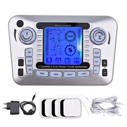 Massager Electric Pulse Massager Tens EMS Muscle Stimulator 12Modes Digital Therapy Machine Massager Pain Relief Tool Health Care Machine