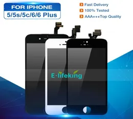 ЖК -дисплей для iPhone 5 5S 5C 6 6 плюс сенсорный дигитайзер с сенсорным экраном.