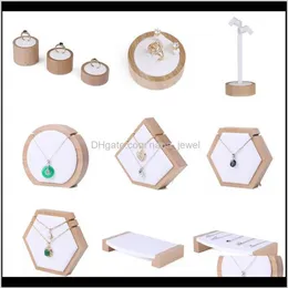 Luxury Wood Jewelry Display Stand Jewellery Displays Boutique Counter Trade Show Showcase Exhibitor Ring Earring Necklace Bracelet257H