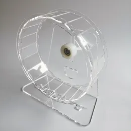 Wheels Acrylic Transparent Hamster Wheel Mute Large Guinea Pig Crystal Wheel Running Hamster House Accessories 1221cm