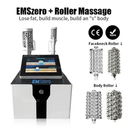 HOT DLS-EMSlim Portable Emszero 2-in-1 Roller Massage Therapy 40k Compression Micro Vibration Vacuum 5D Macchina dimagrante Certificazione CE