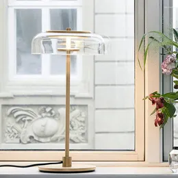 Bordslampor modern enkel glas ledd skrivbord lampa vardagsrum väggdekor sovrum sovrum ljus lyx inomhus